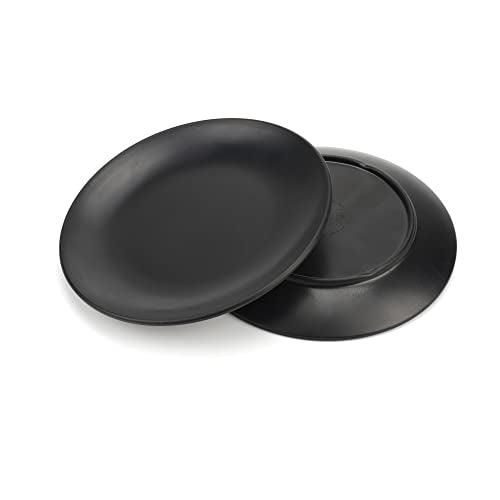 Jewelry Dish, Decorative Trinket Tray for Rings Earrings Necklaces, Jewelry Tray for Women, 5.9" Black - size: 5.90 Inches