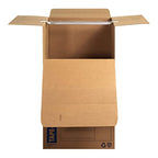 Bankers Box Tall Wardrobe Box 3 Pack, Tape-Free Design, 24" x 24"x 40"(7710501) - style: Tape-Free Large