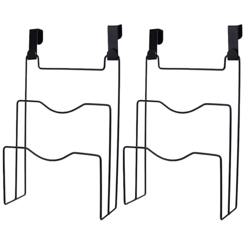 Ciieeo Kitchen Cabinet Door Hanging Pot Lid Organizer 3-Tier Iron Storage Rack 12.12X8.07X3.22 Inch Hanging Lid Holder for Pots and Cutting Boards Easy Kitchen Organization
