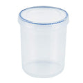 LOCK & LOCK Easy Essentials Twist Food Storage lids/Airtight containers, BPA Free, Tall-30.4oz Clear