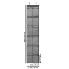 Behind Door Hanging Kids Shoes Organizer Closet Shoe Organizer Shoe Rack with 12 Mesh Pockets (12 Pockets) - color: 12 Pockets