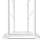 Whitmor 4 Tier 20 Pair Floor Shoe Rack - White - size: 4-Tier