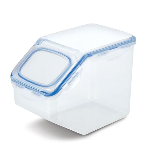 Lock & Lock Storage Bins Food Storage Container with Flip-top lids (Large) - size: Large