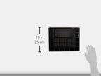 Pendaflex Portable Desktop File, Document Holder for Home and Office, Plastic Organizer Box, Side Handles, Hanging File Folders, Tabs & Inserts, Letter Size, 9-1/2 x 12-3/16 x 6 Inches, Black (23013) - style: Hanging File Organizer