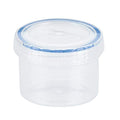 LocknLock Easy Essentials Twist Food Storage lids/Airtight containers, BPA Free, Short - 5 oz - for Candies, Clear - size: 5 Ounce