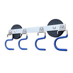 Magnetic Broom Hooks Broom Holder Do Not Require Drilling Warehouse Kitchen Refrigerator Metal Surface Suitable Broom Holder Wall Mount (Blue, Four mergers) - color: Blue, size: Four mergers
