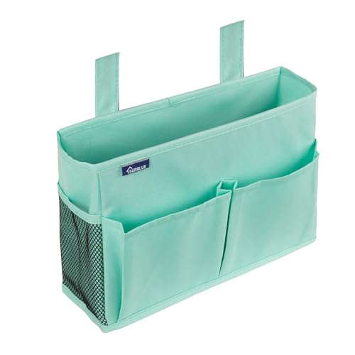 Surblue Caddy Hanging Organizer Bedside Storage Bag for Bunk and Hospital Beds, Green, Small - color: Green, size: Small