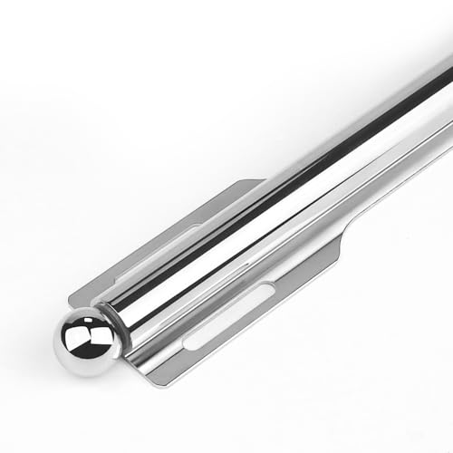 FIRJOY 12" Valet Rod for Closet Pull Out (2 Pack, Chrome) - color: Chrome, size: 2 Pack