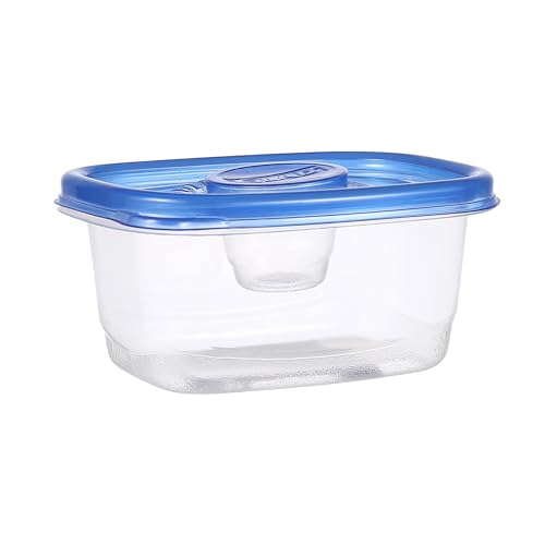 Glad GladWare To Go Snack Food Storage Containers with Lids, Medium Rectangle BPA Free Plastic with Built-In Dressing Cup for Salads and Snacks, Microwave Dishwasher Safe, 24 Oz, 4 Count - 6 Pack - size: 24 oz - 24 Count, style: Rectangle
