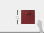 ClosetMaid 1838 Cubeicals Fabric Drawer, Garnet - color: Garnet, size: 1-Pack, style: 1-Pack