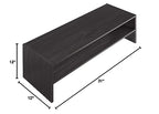 Whitmor Stackable 2-Tier Shoe Shelf, 31 inch, Espresso - color: Espresso, size: 31 INCH
