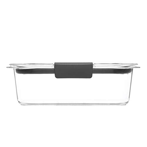 Rubbermaid Brilliance Food Storage Containers, Set of 5 (10 Pieces), BPA-Free, Leak-Proof, Clear - size: 10-Piece