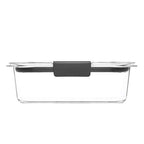 Rubbermaid Brilliance Food Storage Containers, Set of 5 (10 Pieces), BPA-Free, Leak-Proof, Clear - size: 10-Piece