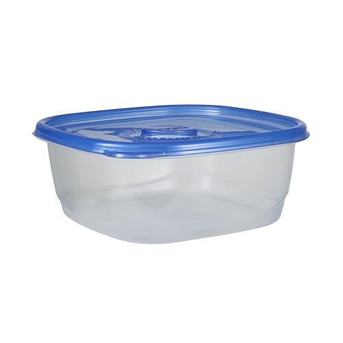 Glad GladWare XL Square Food Storage Containers with Lock Tight Lids, BPA-Free Family Size Plastic Containers for Leftovers, Meal Prep, and Freezer Storage, Dishwasher Safe, 104 Oz, 3 Count - size: 104 oz - 3 Count, style: Square