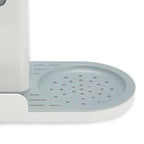 Amazon Basics Kitchen Sink Caddy Organizer for Sponge and Brush Storage, Large, White