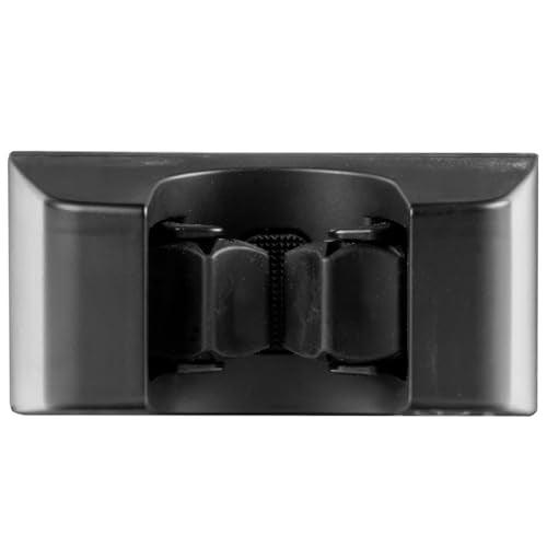 Duck EasyMounts Mop and Broom Holder - Heavy Duty Wall Mount Rack for Home Organization and Storage - No Tool Install - Holds Up to 15 lbs - Black, Pack of 1 Hook & All Hanging Hardware - size: 1 Pack, style: Tool Holder