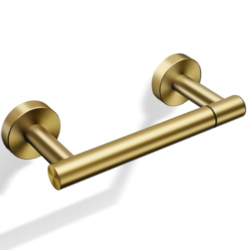 Day Moon™ - Toilet Paper Holder - Modern Roll Holder for Bathroom - 1 Pack - Wall Mount - Classic, Gold - color: Gold, size: Classic 1 Pack