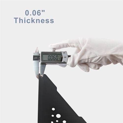 HIDROP Matte Black Corner Shower Shelf 10 Triangular Corner Shelf Stainless Steel Bathroom Shelf for Tiled Wall, 2 Pack Shower Corner Shelf, No Drilling - color: Matte Black