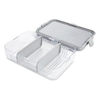 Packit, Bento Mod Lunch Steel Gray - color: Steel Gray