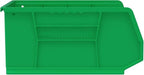 Akro-Mils 30250 AkroBins Plastic Storage Bins, Space-Saving Stackable Bins for Garage, Pantry, Craft Organization, 15" x 16" x 7", Green, 6-Pack - color: Green