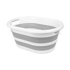 KARO DAILY - Collapsible Foldable Multi-Functional Laundry Basket – Durable & Sturdy Plastic Storage Bin, Space-Saving Organizer for Laundry, Groceries, Camping & Travel