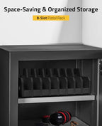 CVLIFE Foam Pistol Rack for Gun Safe Shelf Pistol Holder Gun Safe Cabinet Accessories Handgun Rack Pistol Stand for Storage - size: 8 Slots