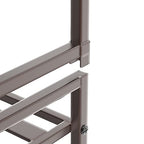 Simple Houseware 3-Tier Stackable Metal Panel Shoes Rack, Bronze - color: Bronze, style: Metal Panel