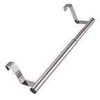 Over The Door Towel Rack Punch-Free Telescopic Stainless Steel Cabinet Door Hanging Bar Kitchen Bathroom Storage Organizer