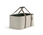 Joseph Joseph Hold-All, Collapsible 35L/9.25 Gallon Washing Laundry Basket Bag, Durable Fabric, Moisture Resistant - Ecru - color: Ecru, size: 35L
