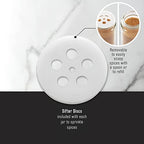 Kamenstein 16 Jar Hourglass Revolving Countertop Spice Rack with Spices Included, FREE Spice Refills for 5 years, Acacia with Stainless Steel Caps,Brown (Pack of 2) - size: 16-Jar (Pack of 2), style: Hourglass