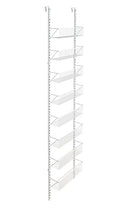 ClosetMaid 97535 Wall or Door Adjustable (8) Basket Organizer, 6.614-Inch D x 77.165-Inch H x 17.992-Inch W, White - style: Basket Organizer