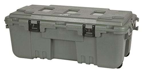 Plano Storage Trunk - 108 Quart w/ Wheels (1819) - Hunter Green - color: Hunter Green, style: Large - 1 Pack