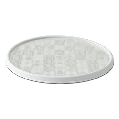 Copco Basics Non-Skid Lazy Susan for Under Sink and Cabinet Storage, 18 Inch, Crystalline - color: Crystalline