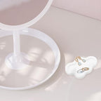 PATIKIL Cloud Jewelry Trinket Dish Tray, Gift Tray for Women Candy Cute Tray Holder Ring Earring Necklace Perfume Storage Key Organiser Decorative Plate, White