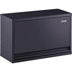 VEVOR Metal Storage Cabinet, 120lbs Load Capacity per Shelf, 20'' Tall Wall-Mounted Powder-Coating Steel Garage Cabinet with Adjustable Shelf, Press to Close & Open Door Perfect for Office Garage Tool - style: Flip up 20"