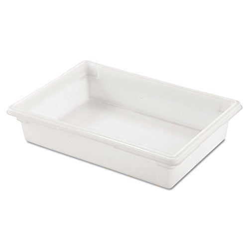 Rubbermaid Commercial Products Food Storage Box, 8.5 Gallon Capacity, White, for Restaurant/Kitchen/Cafeteria - color: White, size: 8.5 Gal, style: Container