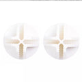 20 Pcs White Wire Cube Connectors Wire Grid Cube Connectors for Modular Closet Storage Organizer and Wire Grid Cube Storage Shelving Closet Mounted Storage and Organization Systems Plastic