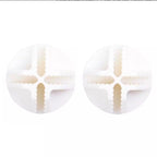 20 Pcs White Wire Cube Connectors Wire Grid Cube Connectors for Modular Closet Storage Organizer and Wire Grid Cube Storage Shelving Closet Mounted Storage and Organization Systems Plastic