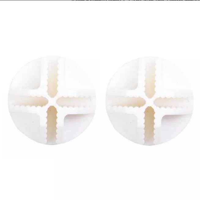 20 Pcs White Wire Cube Connectors Wire Grid Cube Connectors for Modular Closet Storage Organizer and Wire Grid Cube Storage Shelving Closet Mounted Storage and Organization Systems Plastic