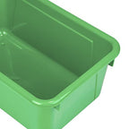 Storex Small Cubby Bins, Pack of 5, 12.2 x 7.8 x 5.1 Inches, Green (62417U05C) - color: Green, style: Bin Only
