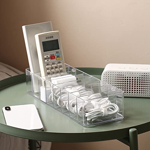 Cable Organizer Storage Box Plastic Cable Cord Management Box Power Cord Organizer Case with 10Pcs Rubber Ties for Office, Home, Desk Accessories Storage Stationery Supplies - style: lid