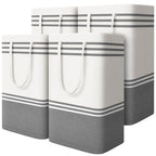 4 Pack Large Laundry Baskets, Laundry Hampers, Freestanding Waterproof Collapsible Clothes Bag with Extended & Reinforced Handles - Clothes Basket for Dorm, Bathroom, Home (88L) - size: 4 x 88L