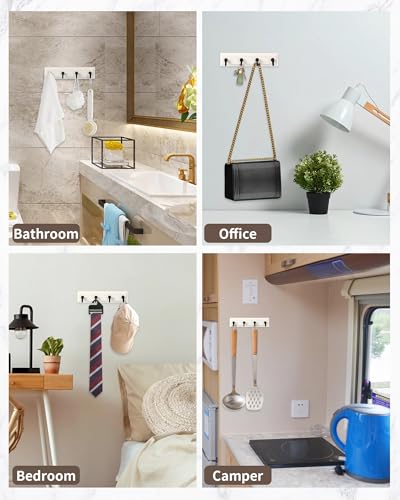 CypherX Key Holder Wall Mount (White-S) - color: White-S