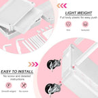 Goovilla 3 Tier Rolling Utility Cart Organizer with Removable Drawer, Stable and Sturdy White Rolling Storage Carts with 2 Lockable Wheels for Bathroom, Kitchen, Snack, Craft, Makeup, Baby Essentials - size: 3 Tier, style: White