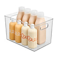 iDesign Large Clear Plastic Storage Bin for Bathroom or Vanity, Organizer for Hair Tools & Shampoo Bottles - style: Pack of 1