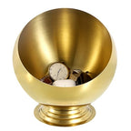 Golden Key Bowl for Entryway Table Decorative Storage Dish Catch All Bowl for Fruit Coffee Pod Holder Centerpiece for Kitchen Home Decor