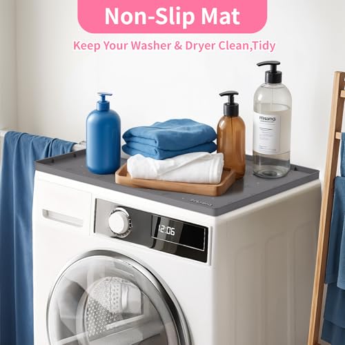 Sdpeia Under Sink Mat 22"×22" Waterproof Silicone Cabinet Liner & Sink Protector for Kitchen & Bathroom, Multi-Purpose Organizers Tray for Pets, Laundry, Cat Litter Mat,Gray - color: Gray, size: 22"W x 22"L