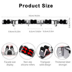 5 Racks and 4 Hooks Mop and Broom Holder Wall Mount, SUS304 Heavy Duty Broom Organizer Storage Tool Racks, Self Adhesive Solid Non-slip Tool Hangers for Home Kitchen Garden Laundry Garage - color: 5 Racks & 4 Hooks (Silver) - 1 Pack