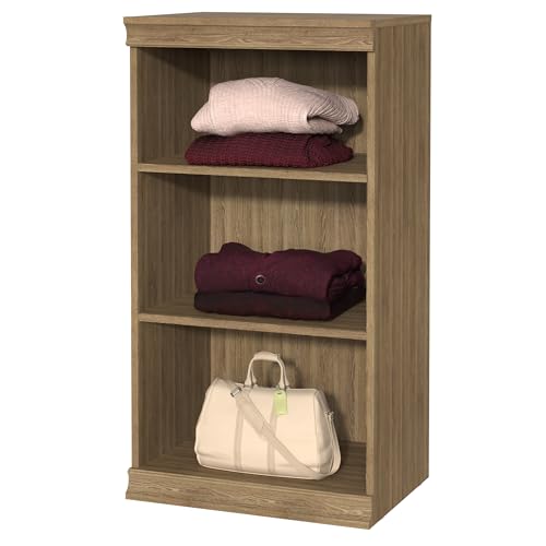 ClosetMaid Modular Storage Stackable 3-Shelf Unit, Sand - color: Sand