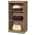 ClosetMaid Modular Storage Stackable 3-Shelf Unit, Sand - color: Sand